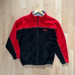Vintage Fila Polar Fleece Light Jacket